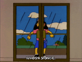 Looking Up Season 3 GIF by The Simpsons