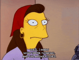 Season 4 Ruth Powers GIF by The Simpsons
