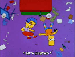 Pigging Out Season 3 GIF by The Simpsons