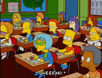 motivating bart simpson GIF