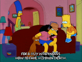 Season 3 Death GIF by The Simpsons
