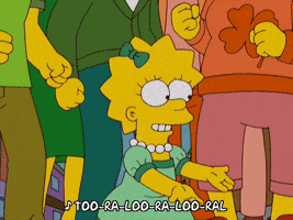 Lisa Simpson Saint Patricks Day GIF by The Simpsons