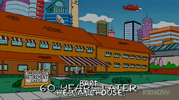 Episode 18 Retirement Home GIF by The Simpsons