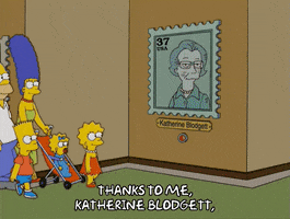Lisa Simpson Museum GIF by The Simpsons