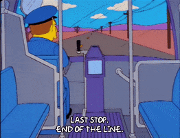 Season 9 Bus GIF by The Simpsons