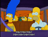 Homer Simpson Doh Gif Find Share On Giphy