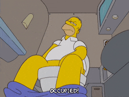 Ocupado Episode 18 GIF by The Simpsons