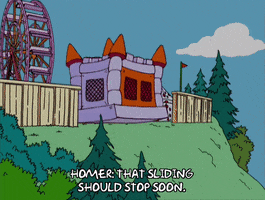episode 18 bouncy house going down hill GIF