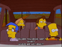 Bart Simpson Car Gif Find Share On Giphy