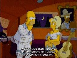 Season 3 Flirting GIF by The Simpsons