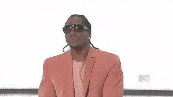 pusha t salute GIF by 2017 MTV Video Music Awards