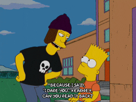 Talking Episode 8 GIF by The Simpsons