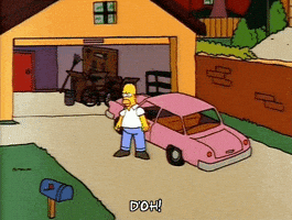 scared homer simpson GIF