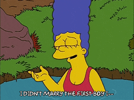 marry marge simpson GIF