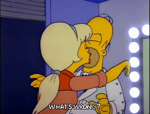 Kissing Season 3 GIF by The Simpsons - Find & Share on GIPHY