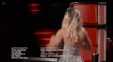 Excited Miley Cyrus GIF by The Voice