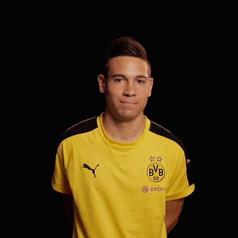 Big Raphael Guerreiro GIF by Borussia Dortmund - Find & Share on GIPHY