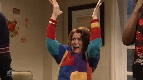 Cant Handle It Kristen Wiig GIF by Saturday Night Live - Find & Share on GIPHY