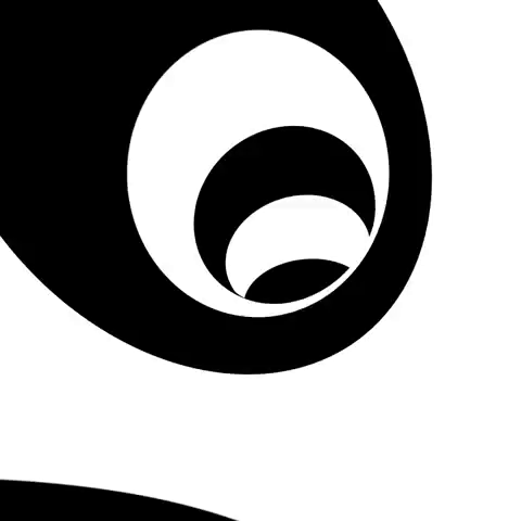 black and white loop GIF by Alex Trimpe