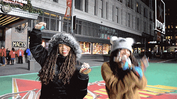 Chloe X Halle Dancing GIF by The 94th Annual Macy’s Thanksgiving Day Parade