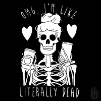 Skull Dying GIF by LookHUMAN