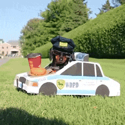 ThePact dog police police car GIF