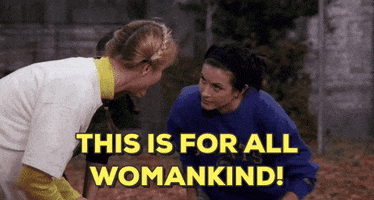 This Is For All Womankind Friends Tv GIF by tveditor