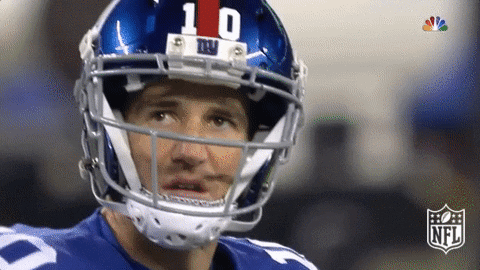 Manning New York Giants GIF by NFL - Find & Share on GIPHY