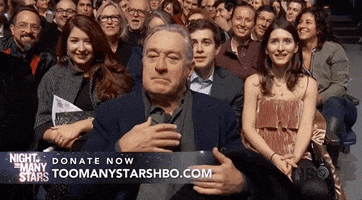 robert de niro lost glasses GIF by Night of Too Many Stars HBO