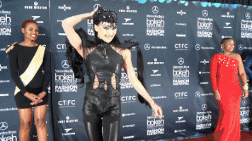 Black Widow Fashion GIF