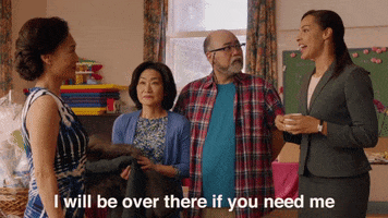 awkward if you need me GIF by Kim's Convenience