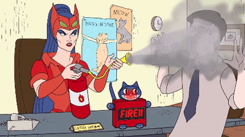 Animated Series Parody GIF