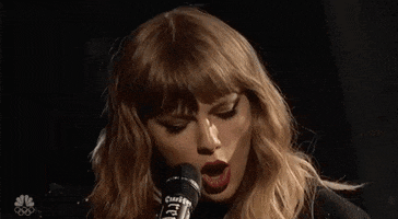 taylor swift singing GIF by Saturday Night Live