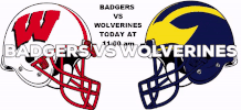 Football Badgers GIF
