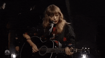 Taylor Swift Singing GIF by Saturday Night Live
