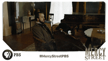 tired civil war GIF by Mercy Street PBS