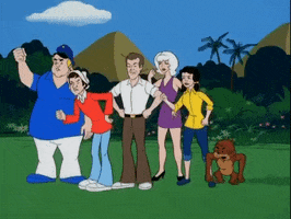 jumping the new adventures of gilligan GIF by Warner Archive