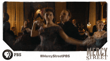 civil war dancing GIF by Mercy Street PBS