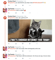 twitter ai GIF by Product Hunt