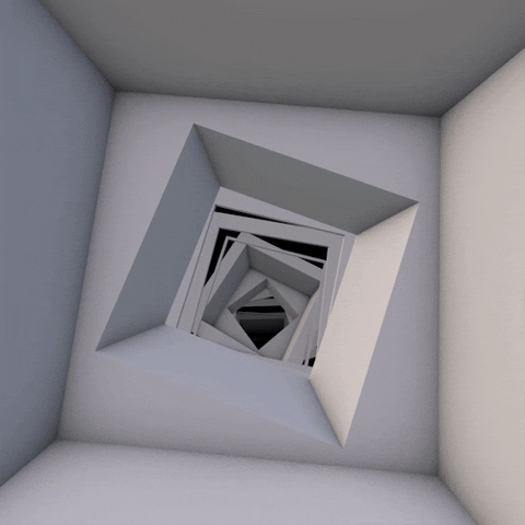 tunnel squares GIF by Shurly