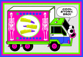 Truck Cool Story Bro GIF by GIPHY Studios Originals