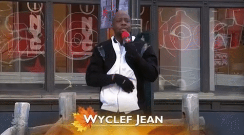 Image result for wyclef jean gif