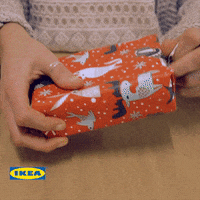birthday unwrapping GIF by IKEA Nederland