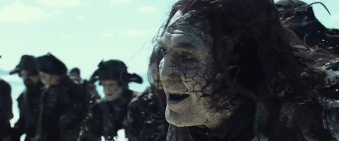 Pirates Of The Caribbean Captain Salazar GIF