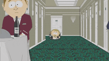 eric cartman running GIF by South Park 