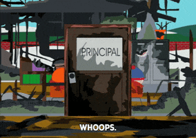 whoops ruins GIF by South Park 