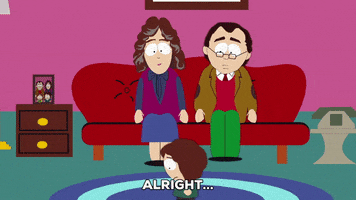 walking sitting GIF by South Park 