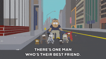 cesar millan dogs GIF by South Park 