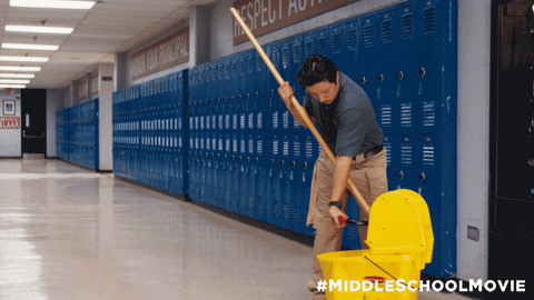 efren ramirez janitor GIF by Middle School Movie