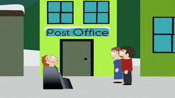 driving GIF by South Park